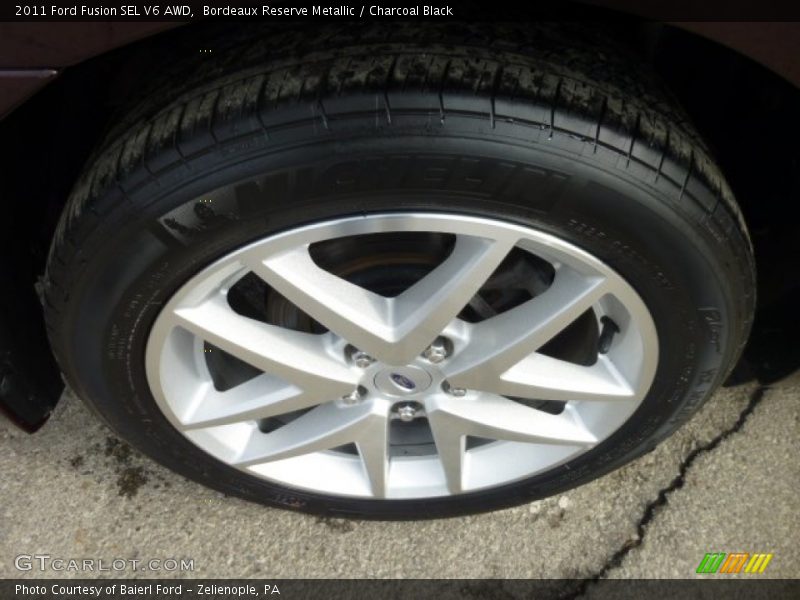 Bordeaux Reserve Metallic / Charcoal Black 2011 Ford Fusion SEL V6 AWD