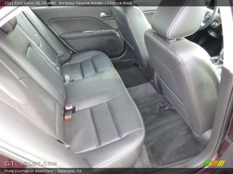 Bordeaux Reserve Metallic / Charcoal Black 2011 Ford Fusion SEL V6 AWD