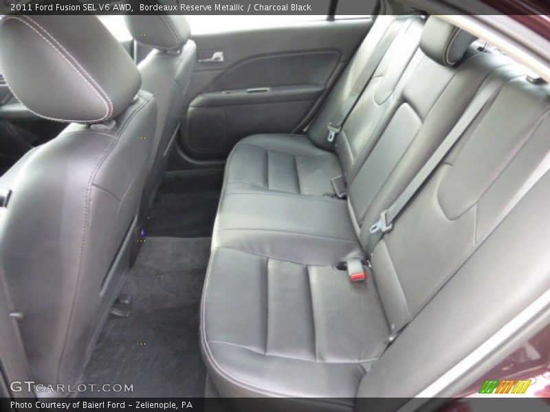 Bordeaux Reserve Metallic / Charcoal Black 2011 Ford Fusion SEL V6 AWD