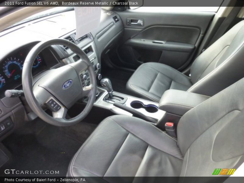 Bordeaux Reserve Metallic / Charcoal Black 2011 Ford Fusion SEL V6 AWD