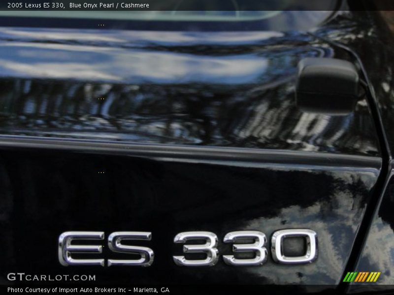 Blue Onyx Pearl / Cashmere 2005 Lexus ES 330