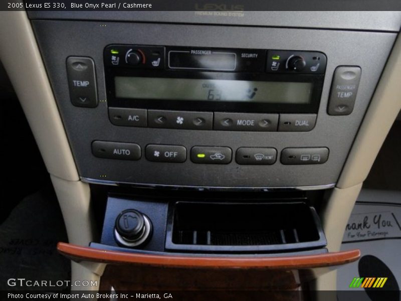 Blue Onyx Pearl / Cashmere 2005 Lexus ES 330