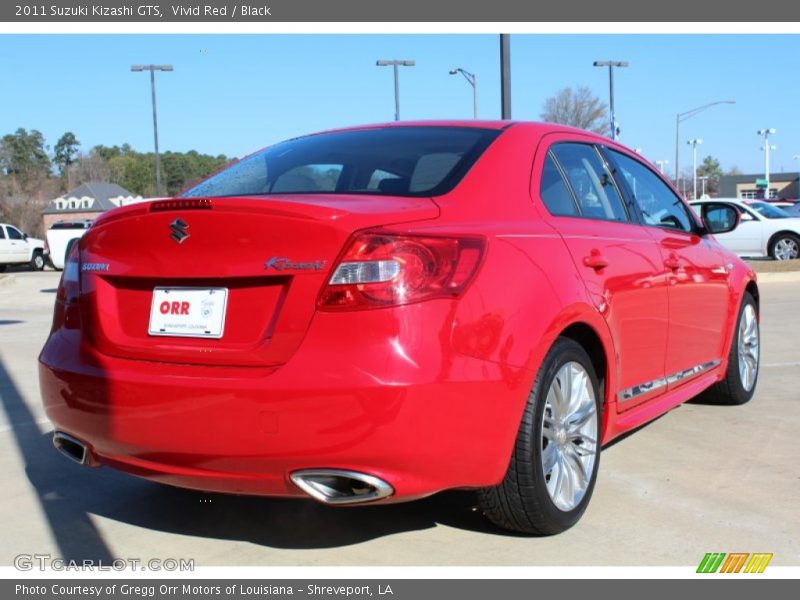 Vivid Red / Black 2011 Suzuki Kizashi GTS