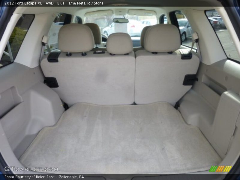 Blue Flame Metallic / Stone 2012 Ford Escape XLT 4WD