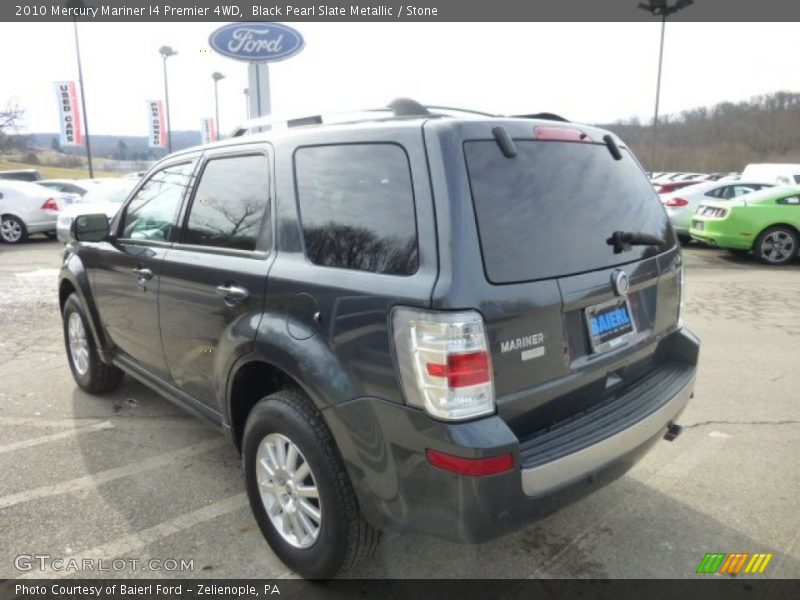Black Pearl Slate Metallic / Stone 2010 Mercury Mariner I4 Premier 4WD