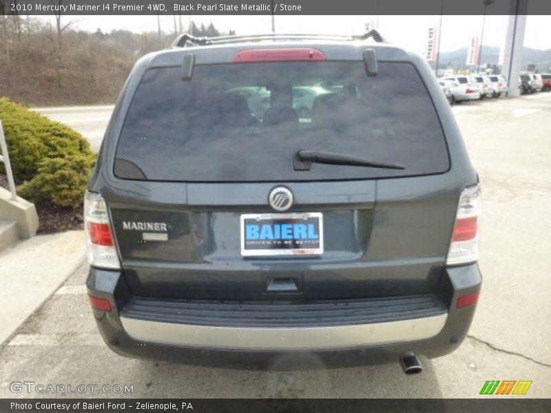 Black Pearl Slate Metallic / Stone 2010 Mercury Mariner I4 Premier 4WD