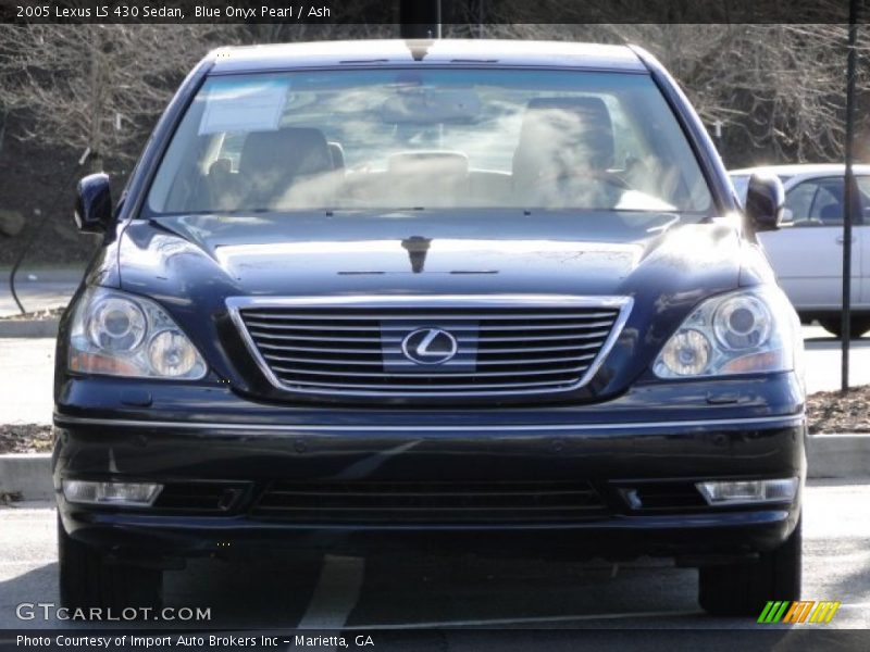 Blue Onyx Pearl / Ash 2005 Lexus LS 430 Sedan