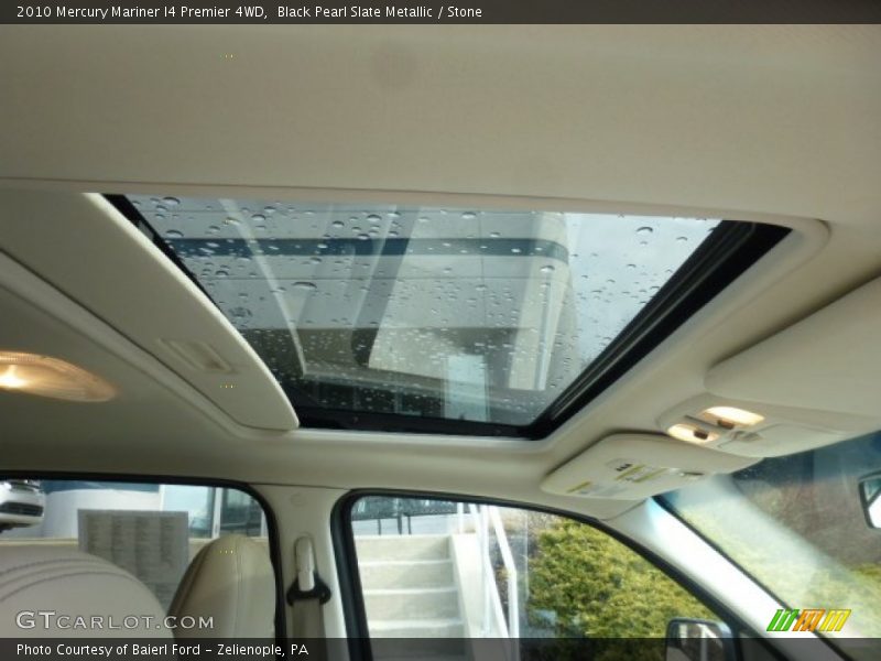 Black Pearl Slate Metallic / Stone 2010 Mercury Mariner I4 Premier 4WD