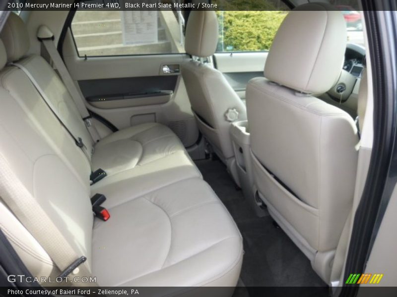 Black Pearl Slate Metallic / Stone 2010 Mercury Mariner I4 Premier 4WD