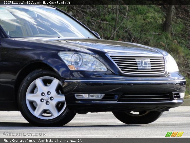 Blue Onyx Pearl / Ash 2005 Lexus LS 430 Sedan
