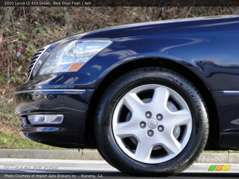 Blue Onyx Pearl / Ash 2005 Lexus LS 430 Sedan