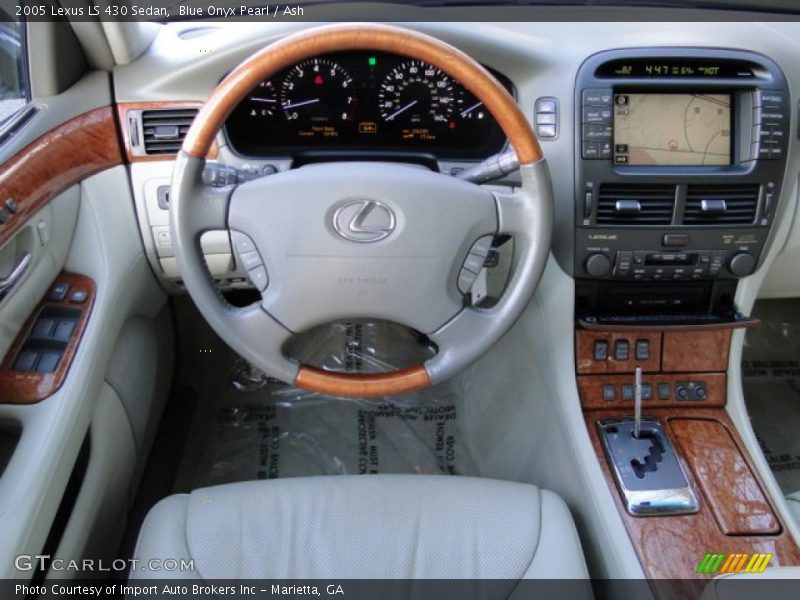 Blue Onyx Pearl / Ash 2005 Lexus LS 430 Sedan