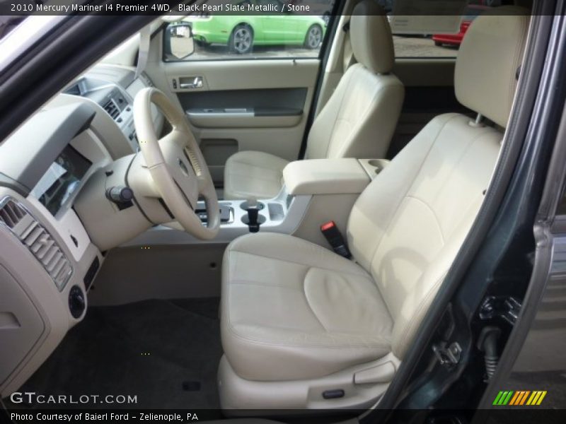 Black Pearl Slate Metallic / Stone 2010 Mercury Mariner I4 Premier 4WD