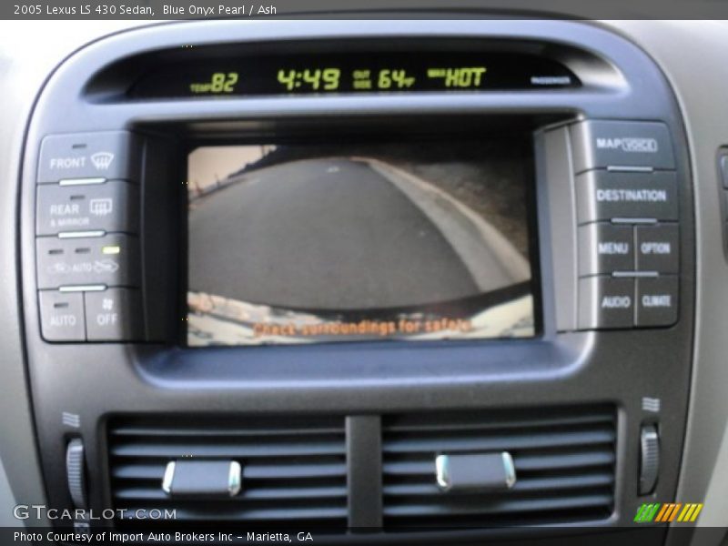 Blue Onyx Pearl / Ash 2005 Lexus LS 430 Sedan