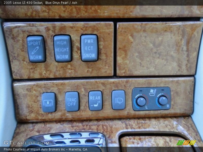 Blue Onyx Pearl / Ash 2005 Lexus LS 430 Sedan