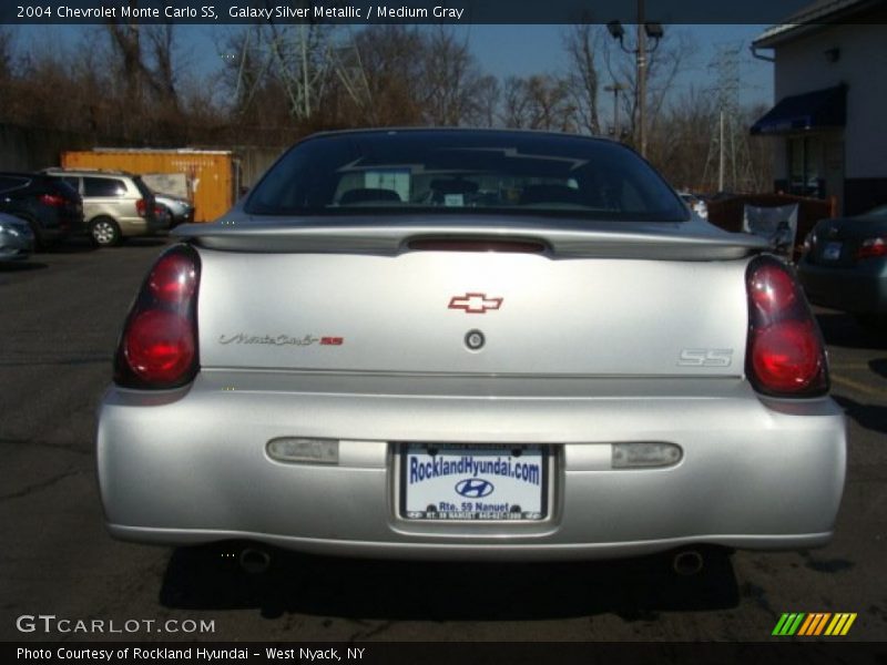Galaxy Silver Metallic / Medium Gray 2004 Chevrolet Monte Carlo SS