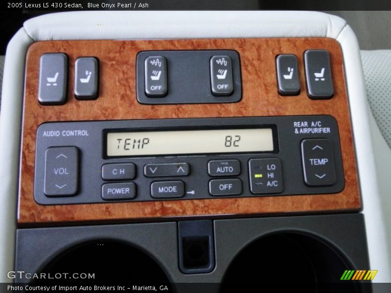 Blue Onyx Pearl / Ash 2005 Lexus LS 430 Sedan