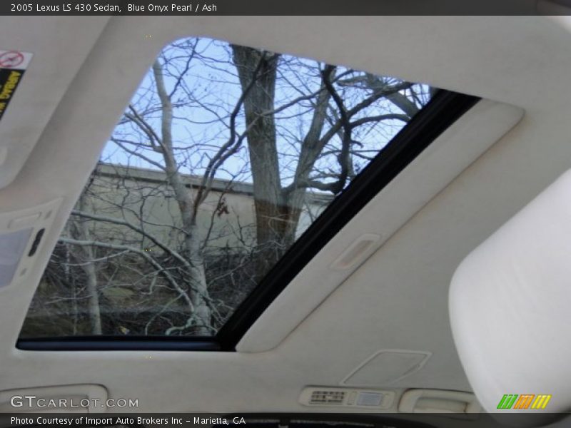 Blue Onyx Pearl / Ash 2005 Lexus LS 430 Sedan