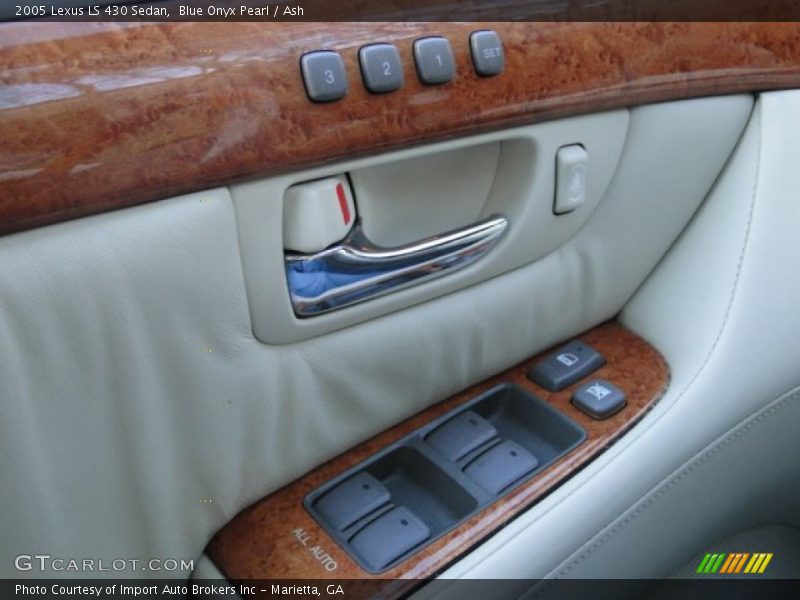 Blue Onyx Pearl / Ash 2005 Lexus LS 430 Sedan