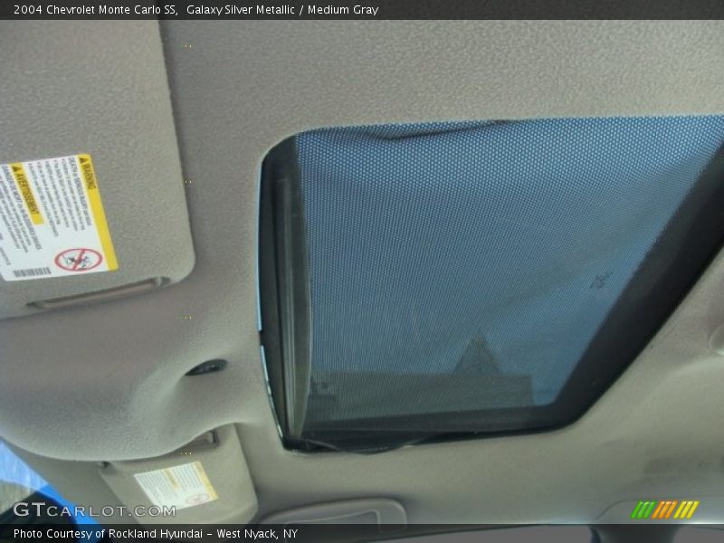 Galaxy Silver Metallic / Medium Gray 2004 Chevrolet Monte Carlo SS