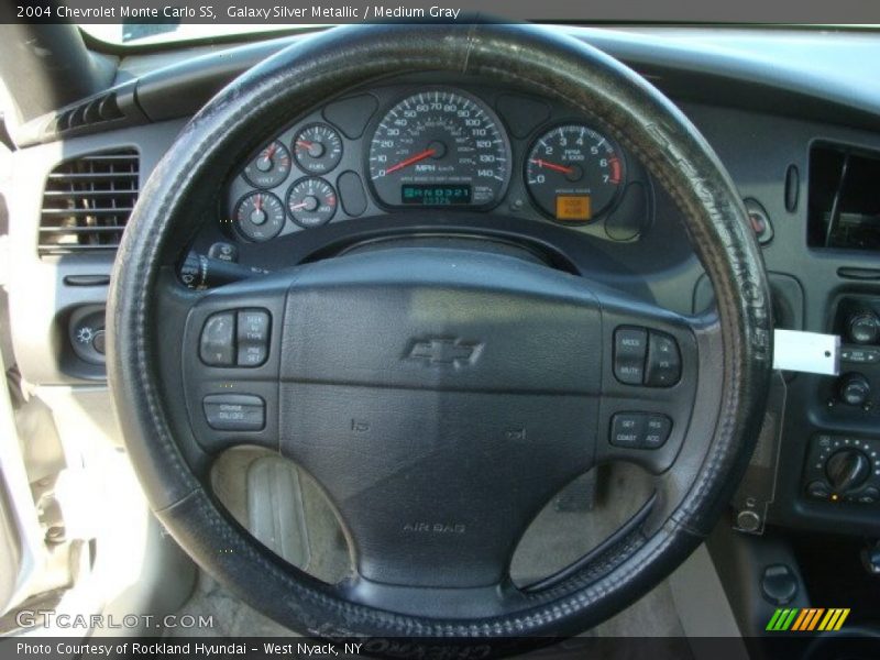 Galaxy Silver Metallic / Medium Gray 2004 Chevrolet Monte Carlo SS