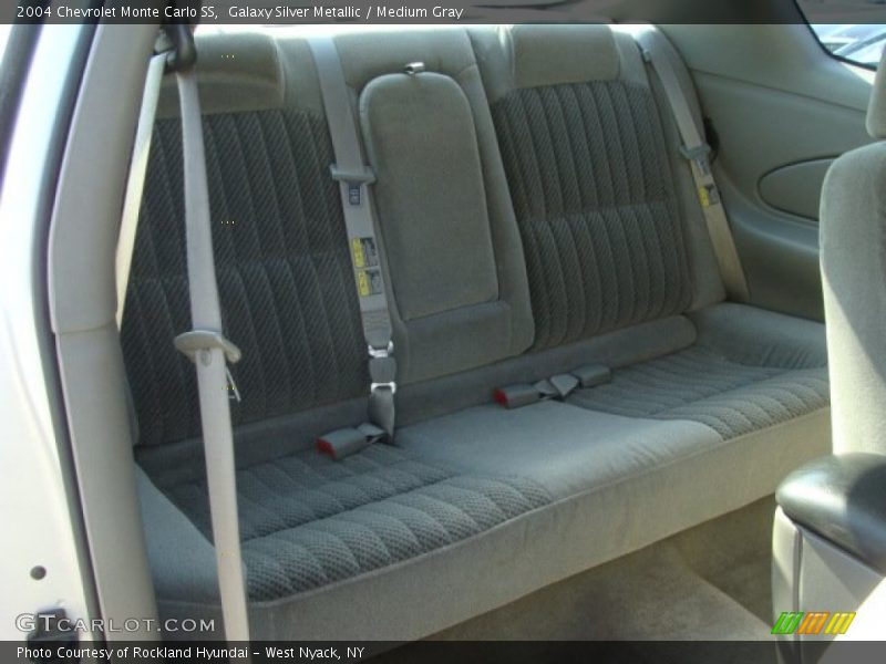 Rear Seat of 2004 Monte Carlo SS