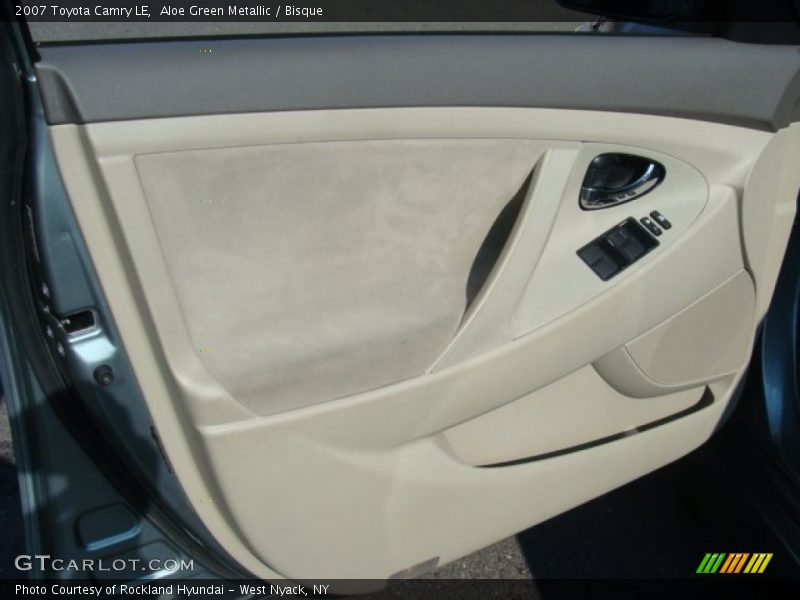 Aloe Green Metallic / Bisque 2007 Toyota Camry LE