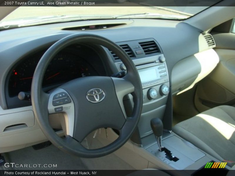 Aloe Green Metallic / Bisque 2007 Toyota Camry LE