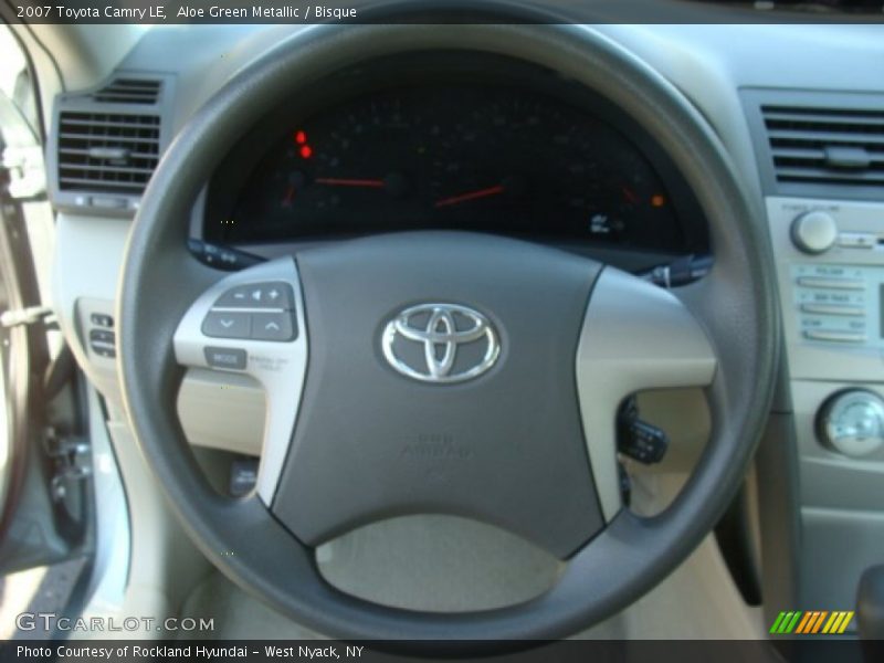 Aloe Green Metallic / Bisque 2007 Toyota Camry LE