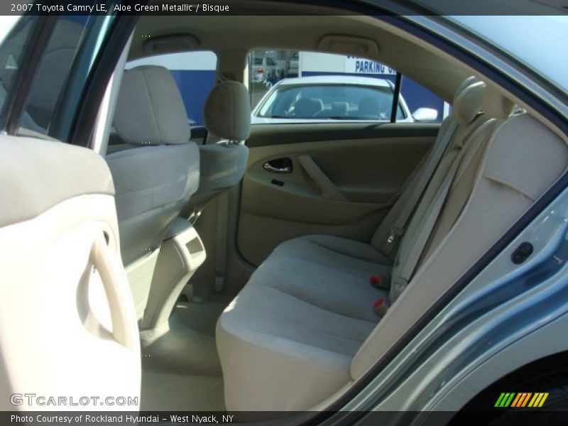 Aloe Green Metallic / Bisque 2007 Toyota Camry LE
