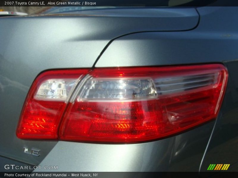Aloe Green Metallic / Bisque 2007 Toyota Camry LE