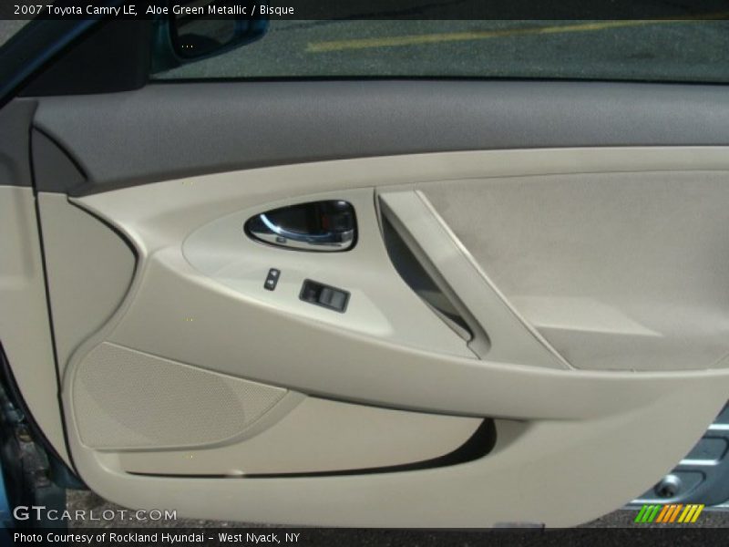 Aloe Green Metallic / Bisque 2007 Toyota Camry LE