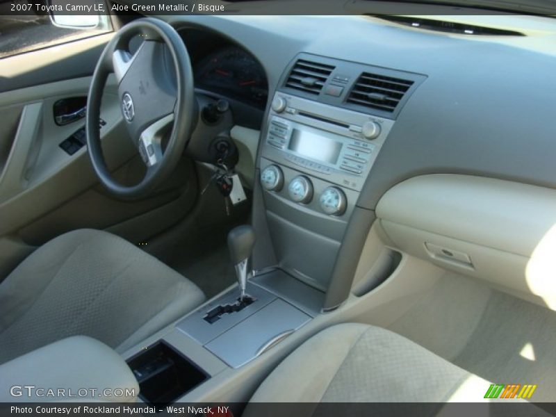 Aloe Green Metallic / Bisque 2007 Toyota Camry LE