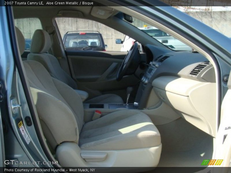 Aloe Green Metallic / Bisque 2007 Toyota Camry LE