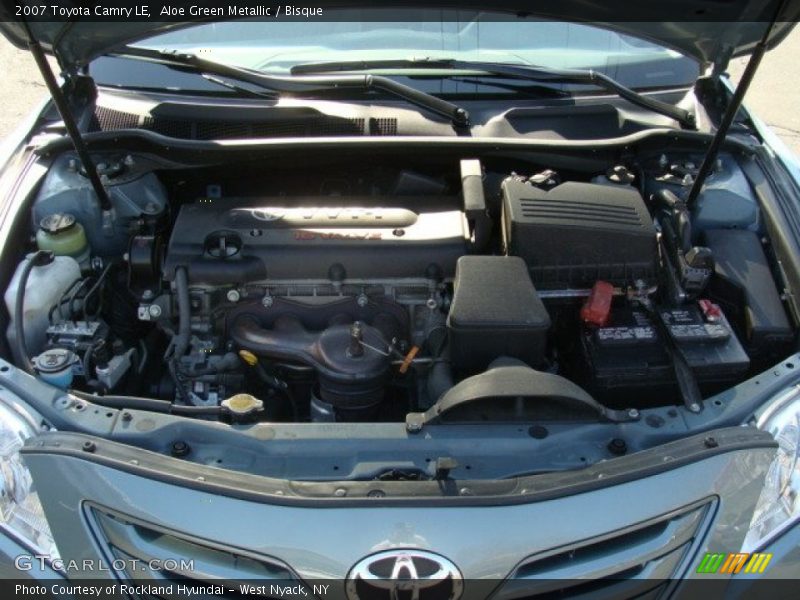 Aloe Green Metallic / Bisque 2007 Toyota Camry LE