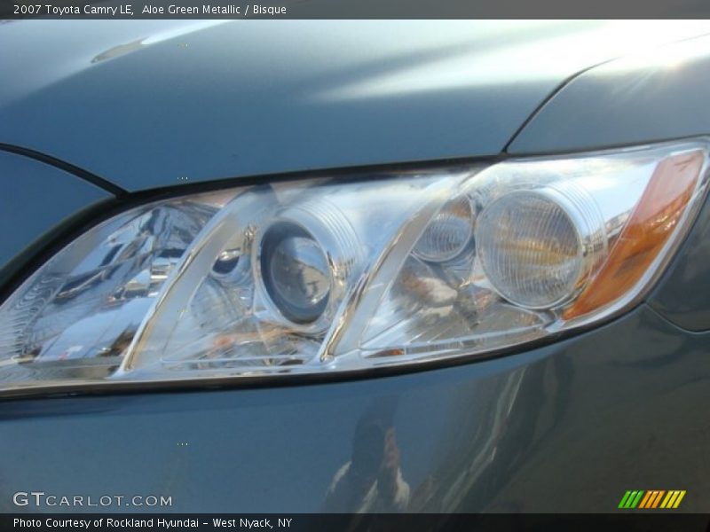 Aloe Green Metallic / Bisque 2007 Toyota Camry LE