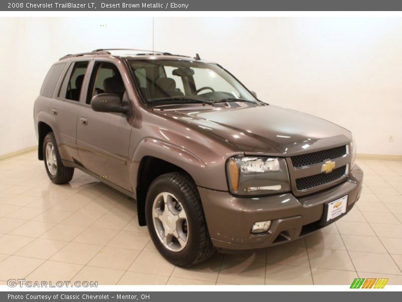 Desert Brown Metallic / Ebony 2008 Chevrolet TrailBlazer LT