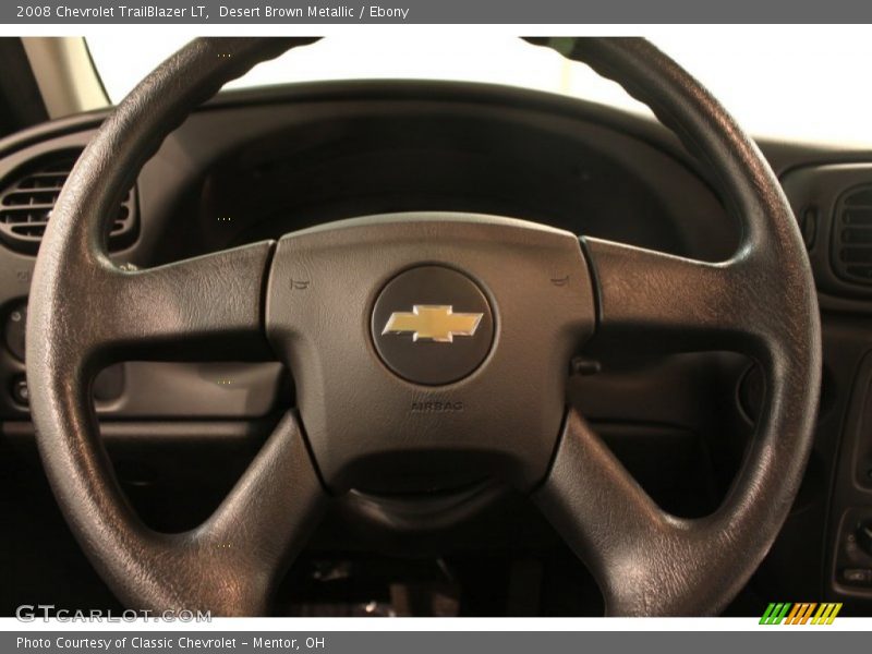 Desert Brown Metallic / Ebony 2008 Chevrolet TrailBlazer LT
