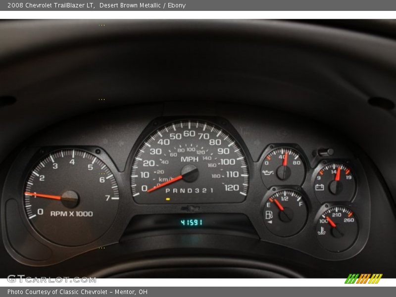  2008 TrailBlazer LT LT Gauges