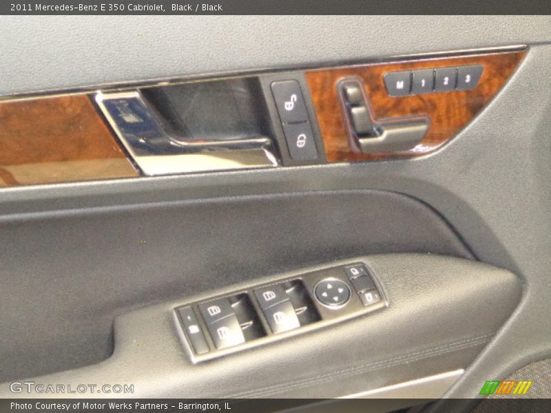 Black / Black 2011 Mercedes-Benz E 350 Cabriolet