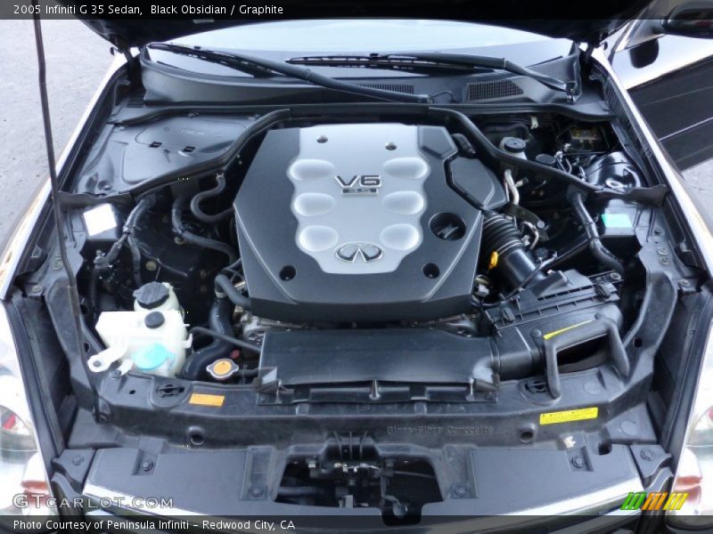 Black Obsidian / Graphite 2005 Infiniti G 35 Sedan
