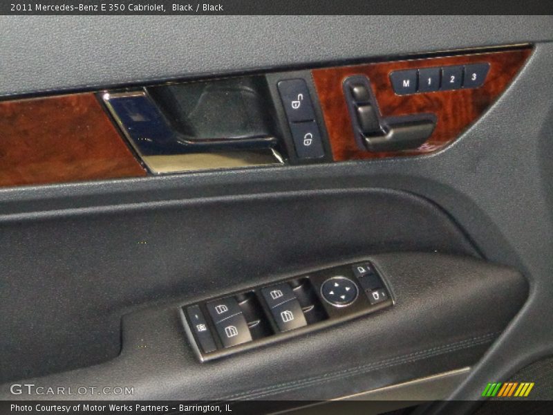 Black / Black 2011 Mercedes-Benz E 350 Cabriolet