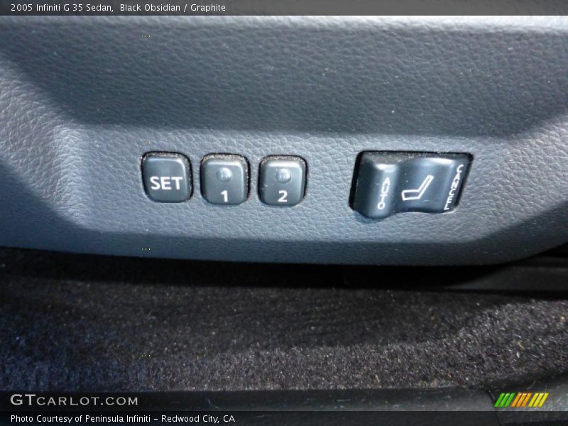 Black Obsidian / Graphite 2005 Infiniti G 35 Sedan