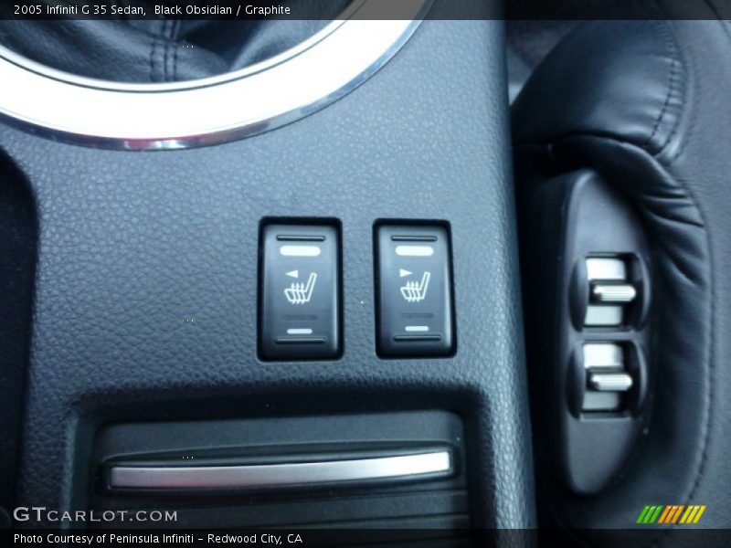 Black Obsidian / Graphite 2005 Infiniti G 35 Sedan
