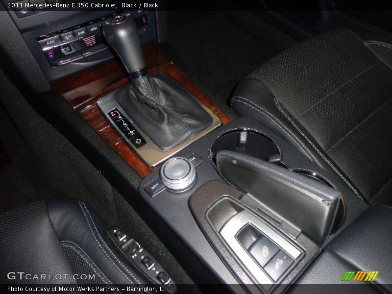 Black / Black 2011 Mercedes-Benz E 350 Cabriolet