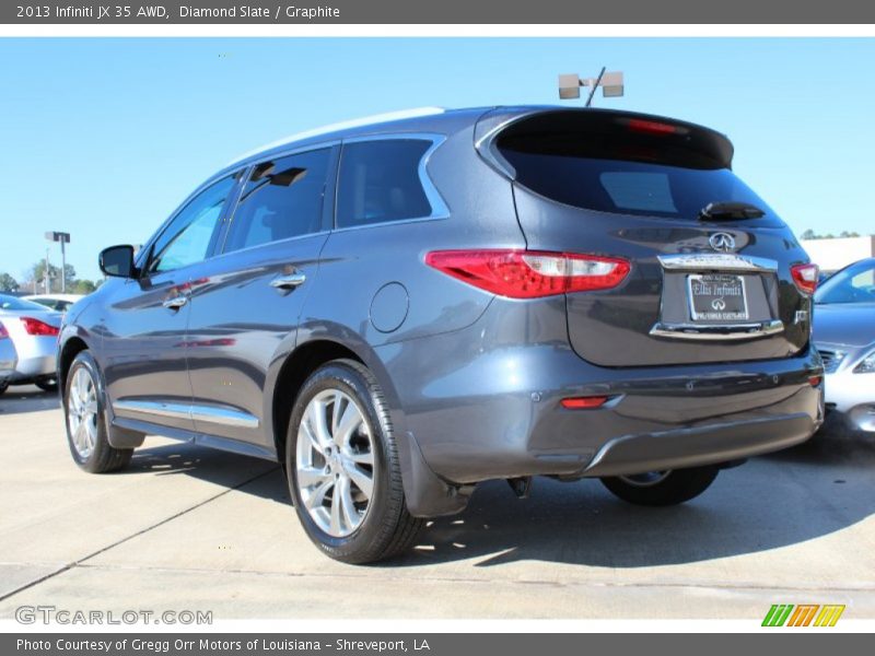 Diamond Slate / Graphite 2013 Infiniti JX 35 AWD