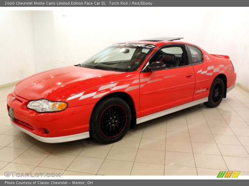 Front 3/4 View of 2000 Monte Carlo Limited Edition Pace Car SS