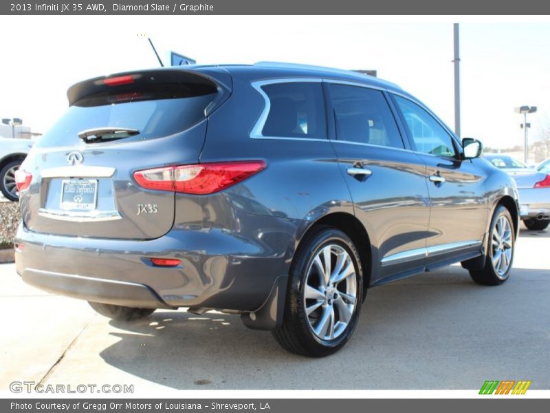 Diamond Slate / Graphite 2013 Infiniti JX 35 AWD