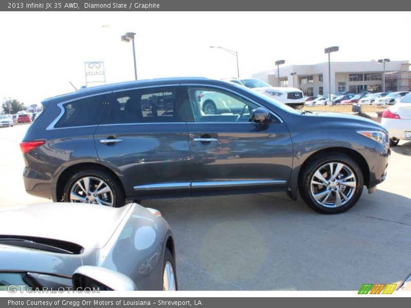 Diamond Slate / Graphite 2013 Infiniti JX 35 AWD