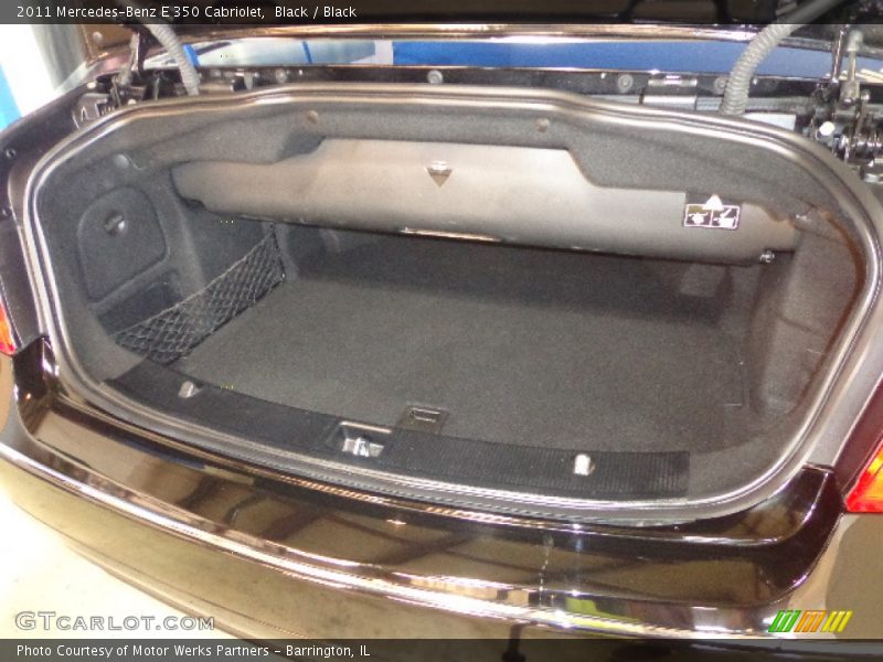 Black / Black 2011 Mercedes-Benz E 350 Cabriolet